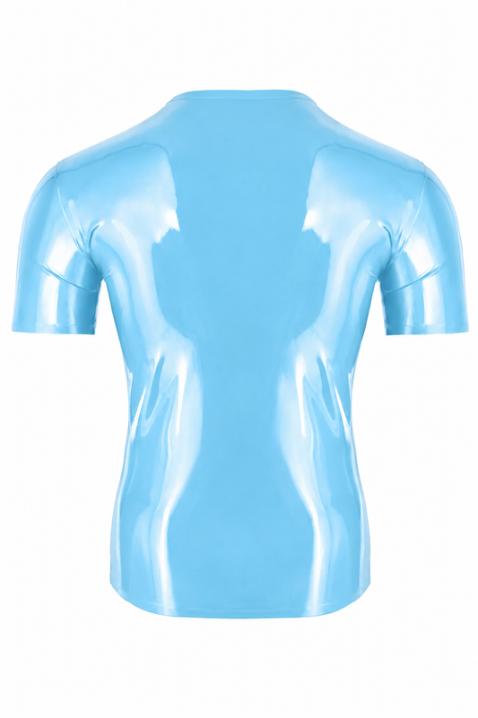 Baby Blue Latex T-Shirt