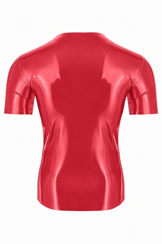 Dark Burgundy Latex T-Shirt