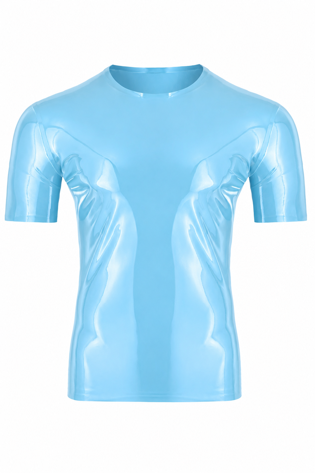 Baby Blue Latex T-Shirt