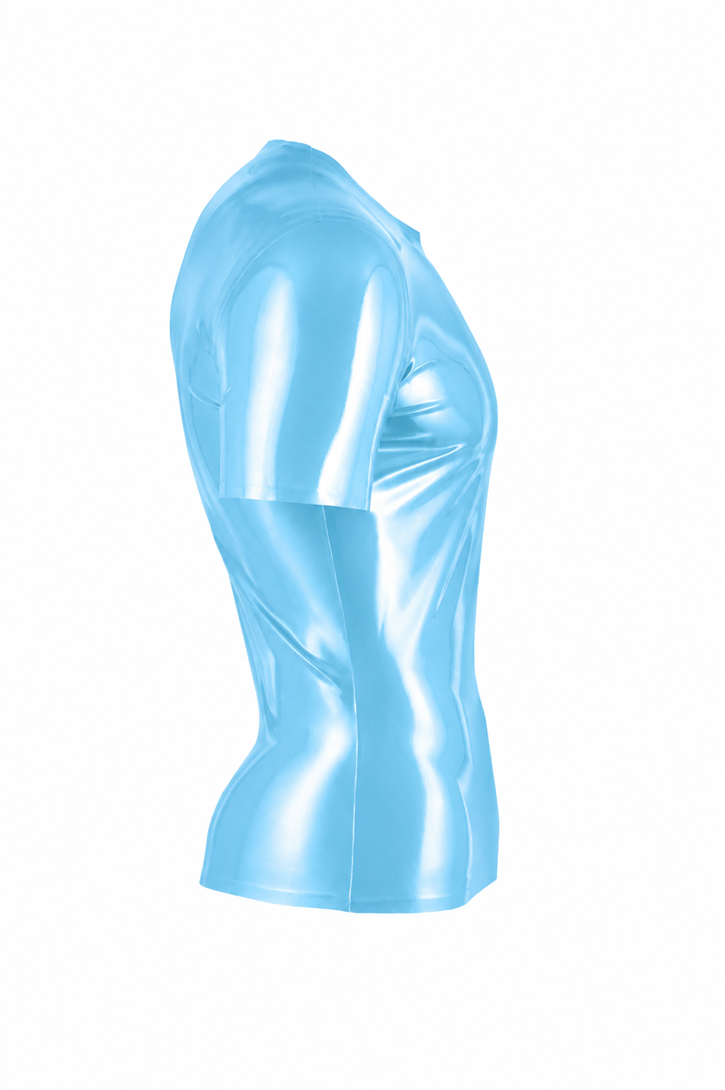 Baby Blue Latex T-Shirt