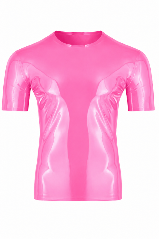Baby Pink Latex T-Shirt
