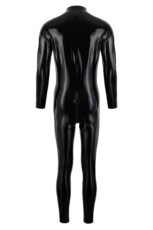 Black Latex Catsuit