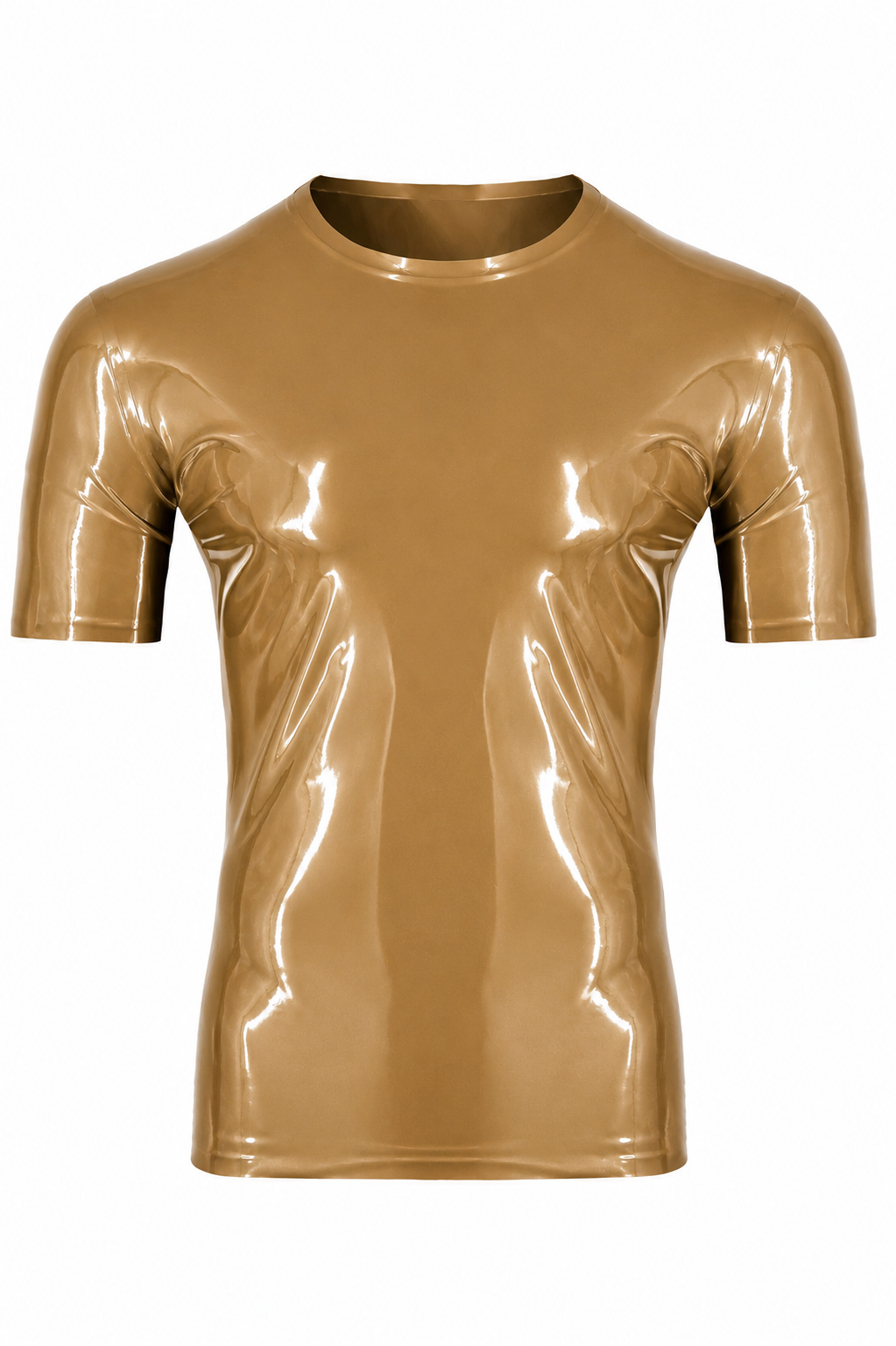 Champagne Gold Latex T-Shirt