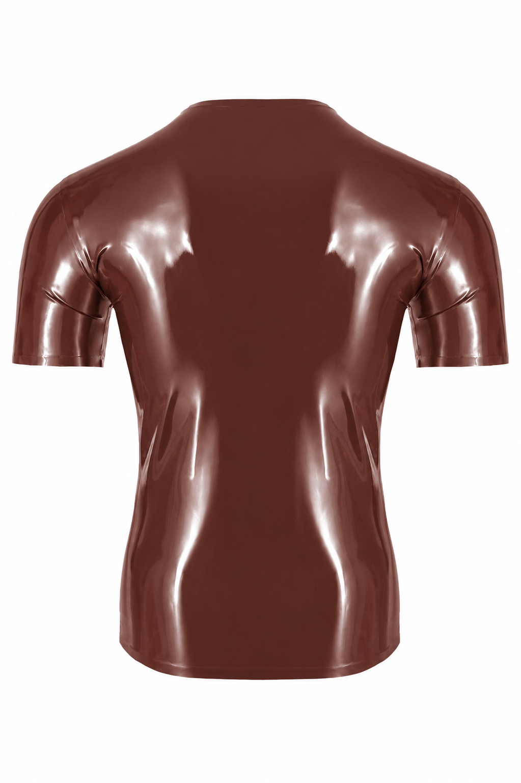 Chocolate Burgundy Latex T-Shirt