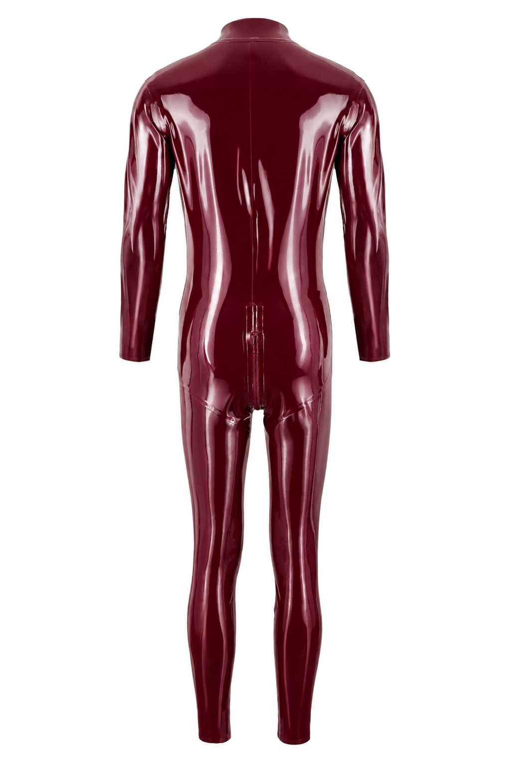 Dark Burgundy Latex Catsuit