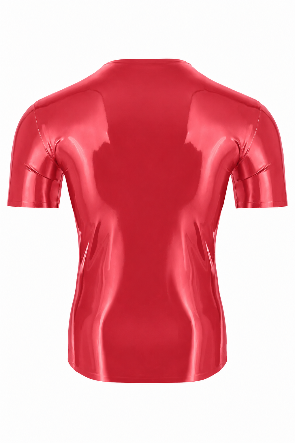 Dark Burgundy Latex T-Shirt