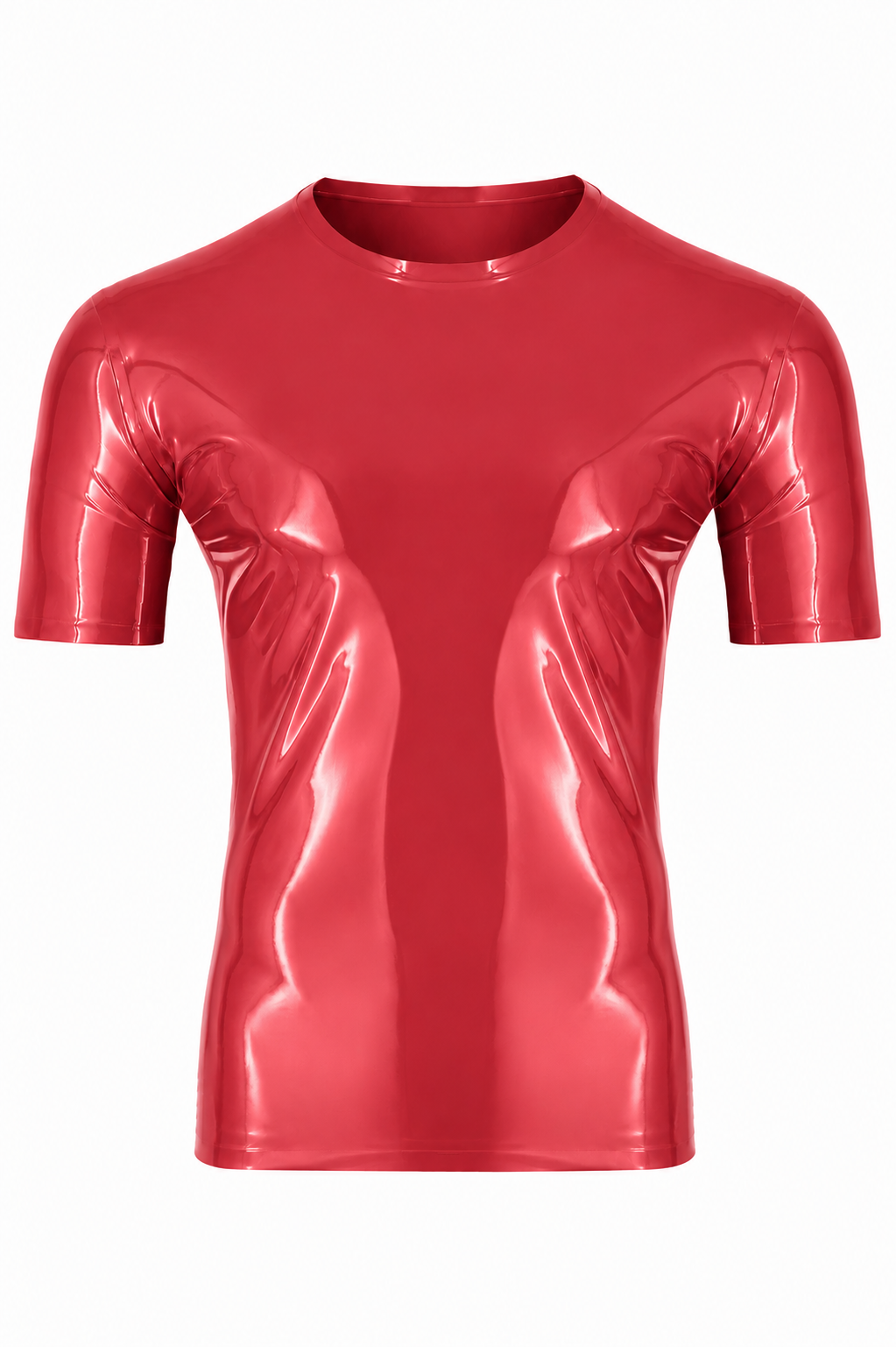 Dark Burgundy Latex T-Shirt