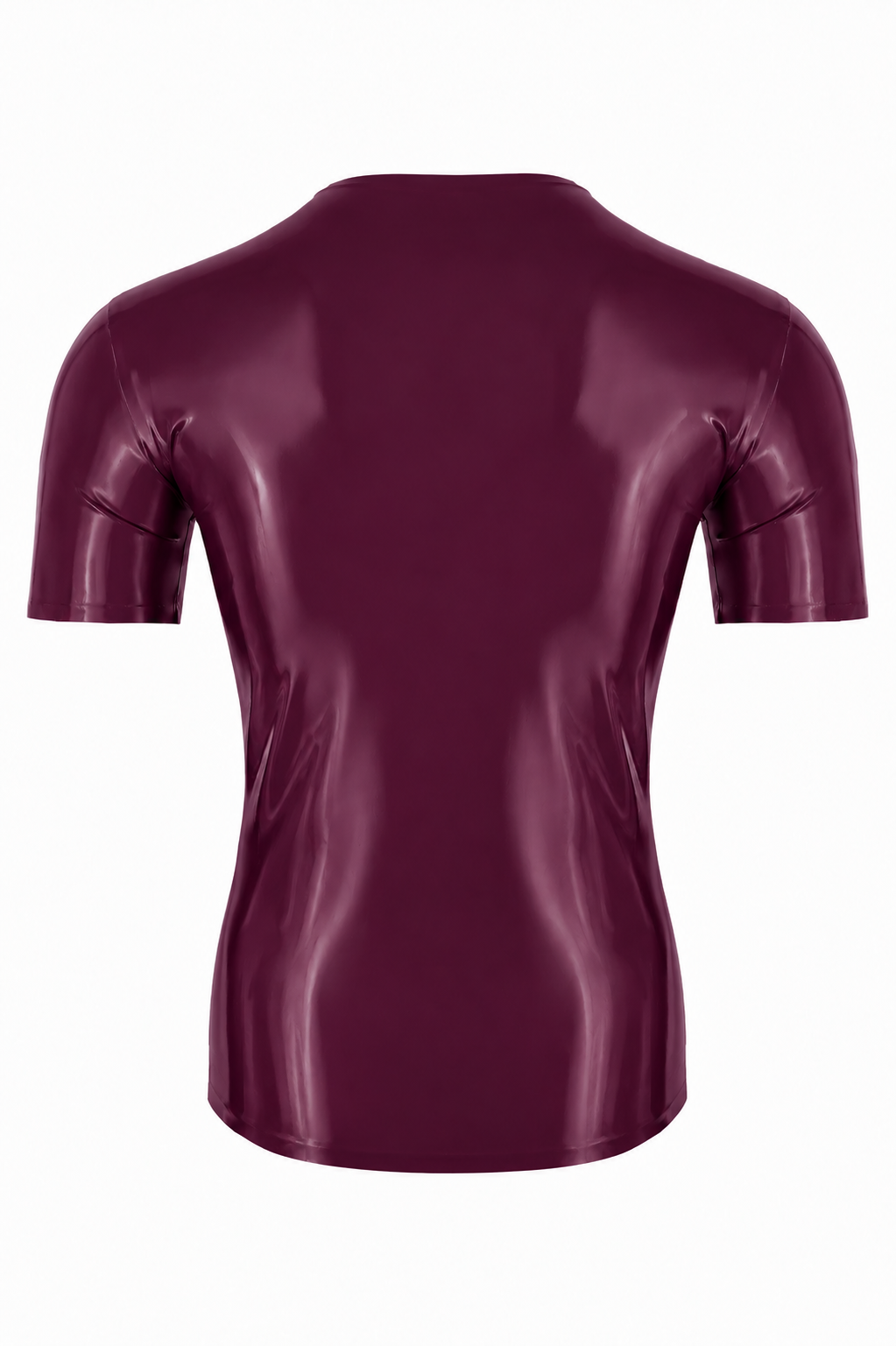 Dark Plum Latex T-Shirt