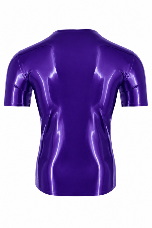 Dark Purple Latex T-Shirt