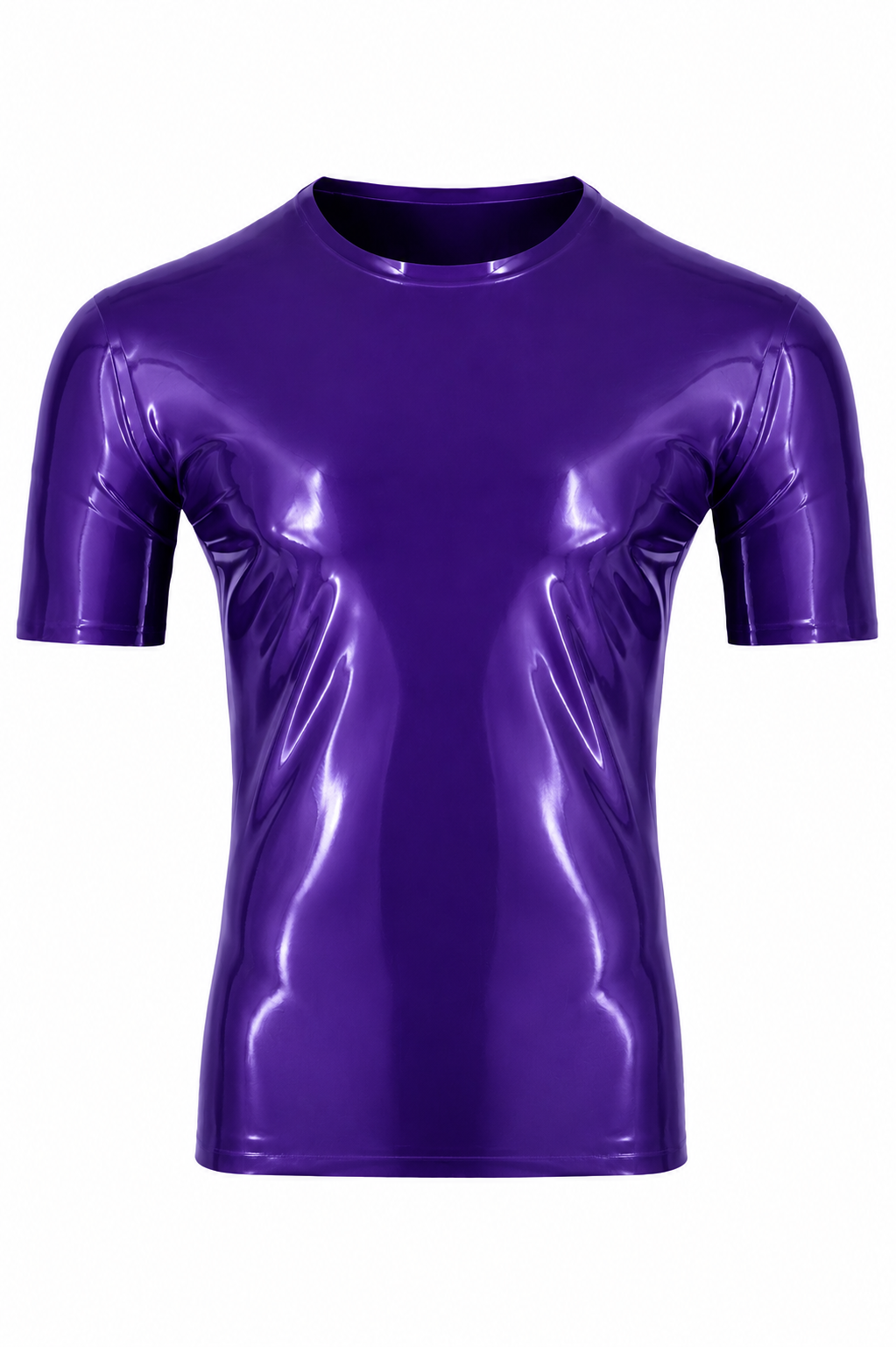 Dark Purple Latex T-Shirt