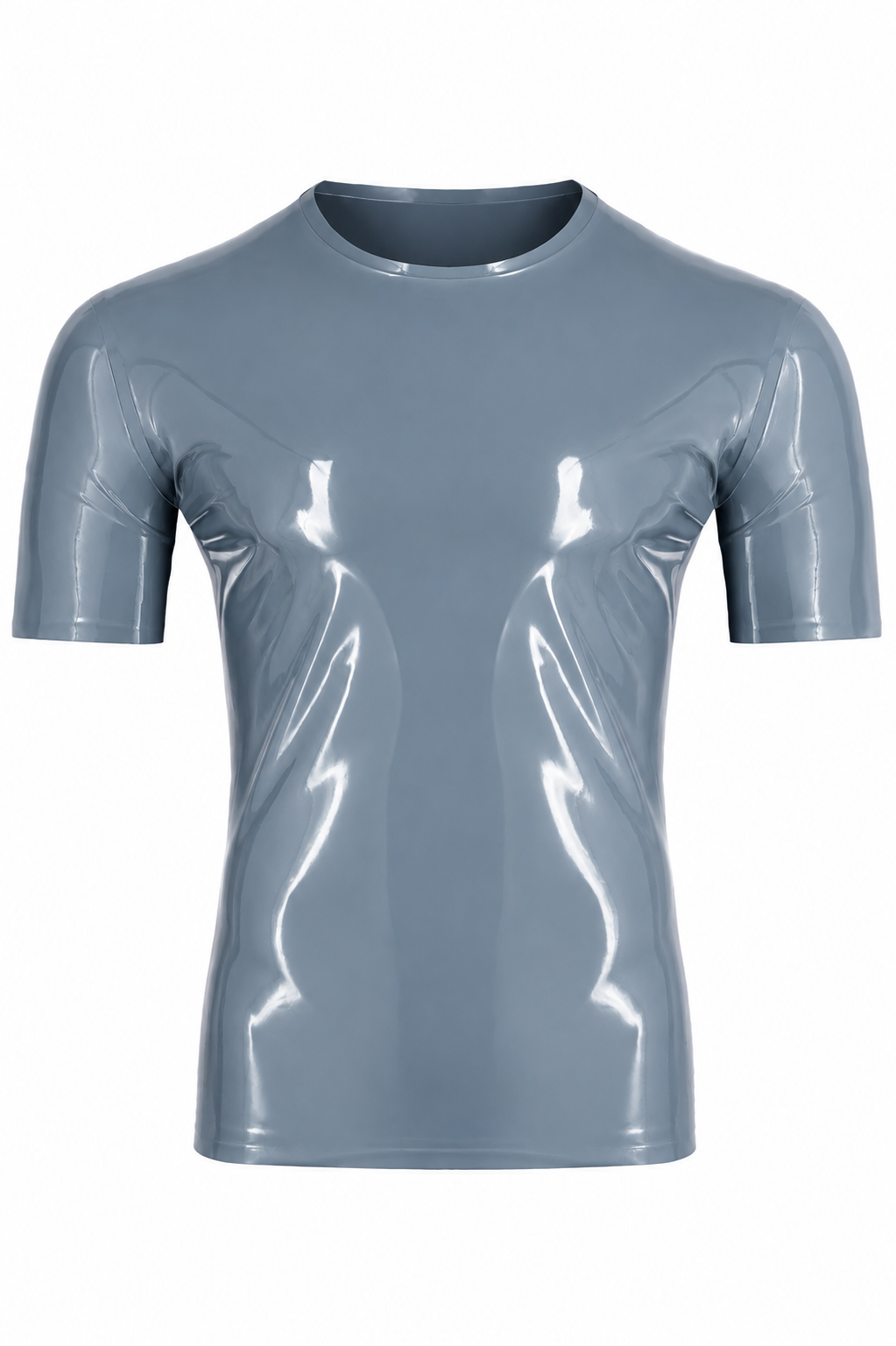 Dusty Blue Latex T-Shirt