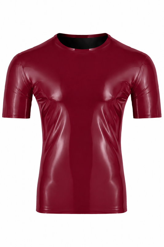 Ruby Red Latex T-Shirt